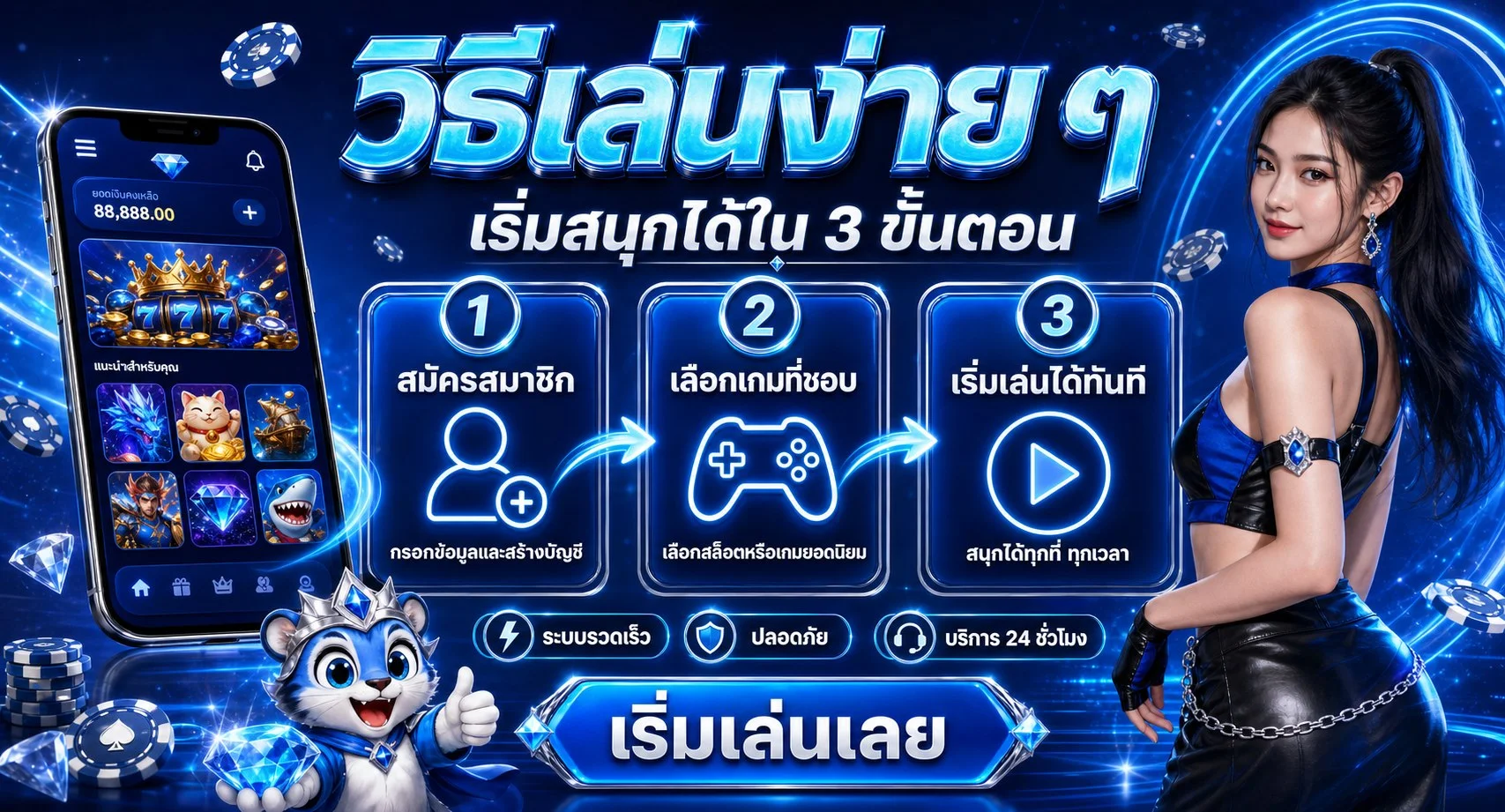 คาสิโนออนไลน์ BIGBOX77 บาคาร่า เกมโต๊ะ ถ่ายทอดสด